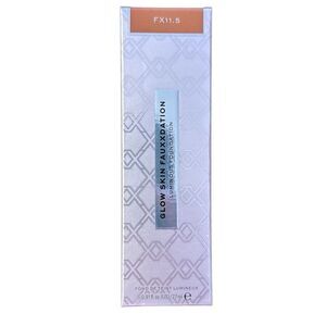 Revolution Glow Skin Luminous Foundation FX 11.5 Deep Medium Skin Olive Underton